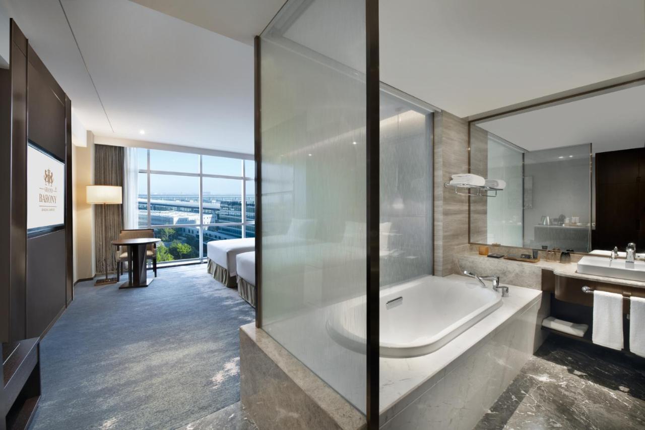 Grand Barony Qingdao Airport Hotel Exterior foto