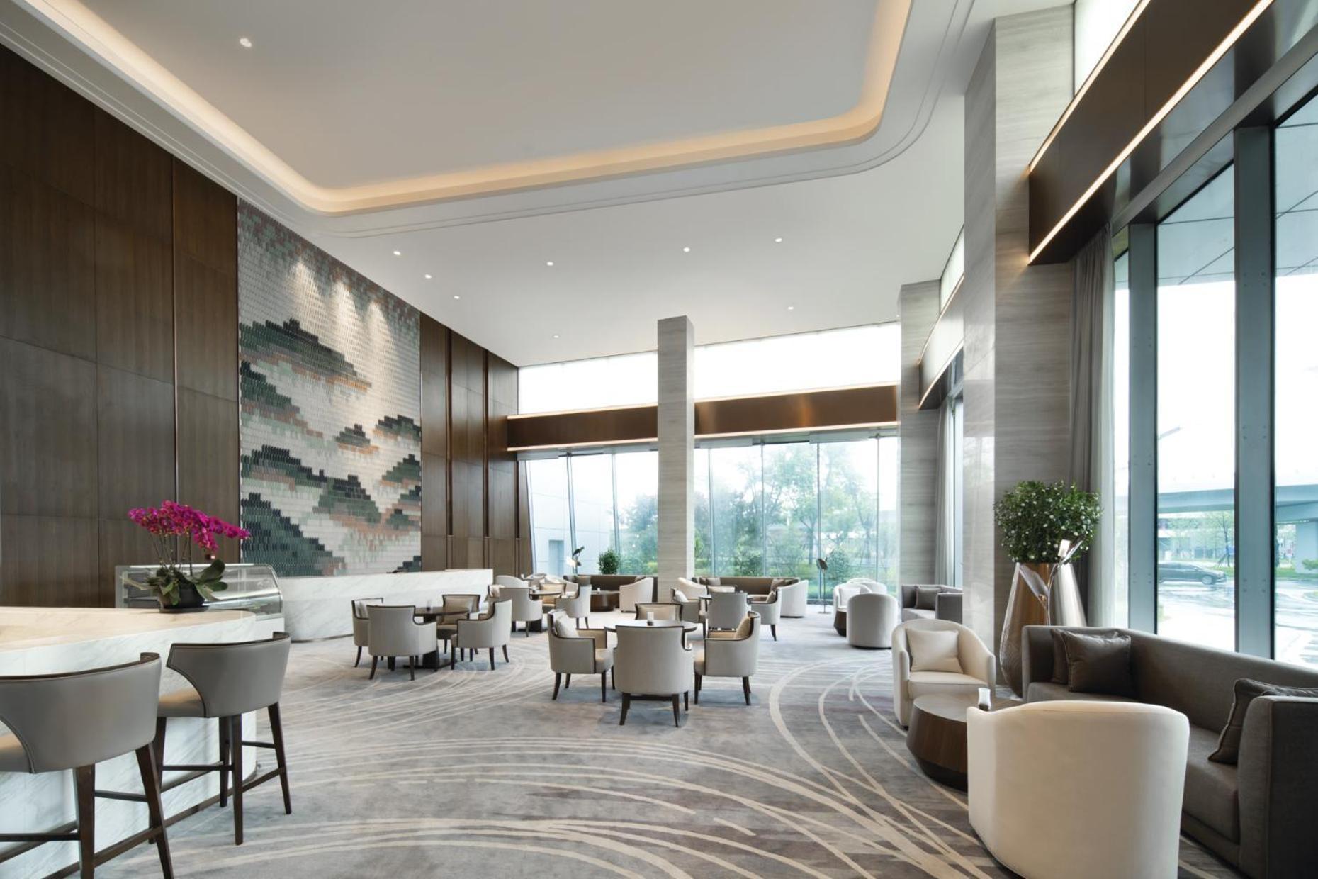 Grand Barony Qingdao Airport Hotel Exterior foto